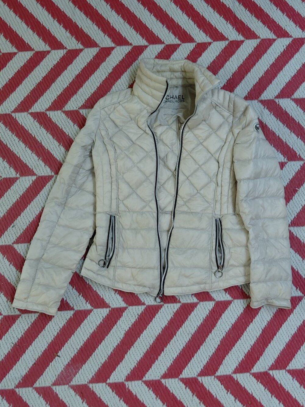 Michael Kors women's lightweight puffer jacket